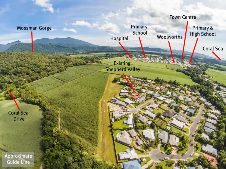 Main view of Homely land listing, ? Shepherd Valley, 52-80 Coral Sea Drive, Mossman QLD 4873