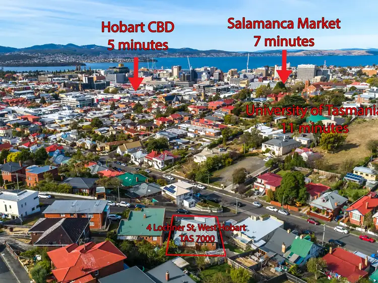 Second view of Homely house listing, 4 Lochner Street, West Hobart TAS 7000