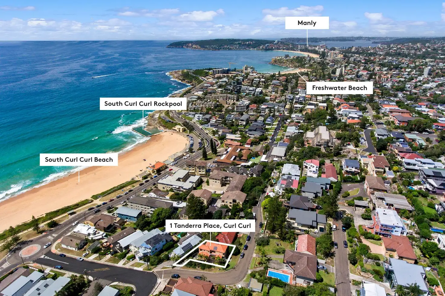 Main view of Homely house listing, 1 Tanderra Place, Curl Curl NSW 2096
