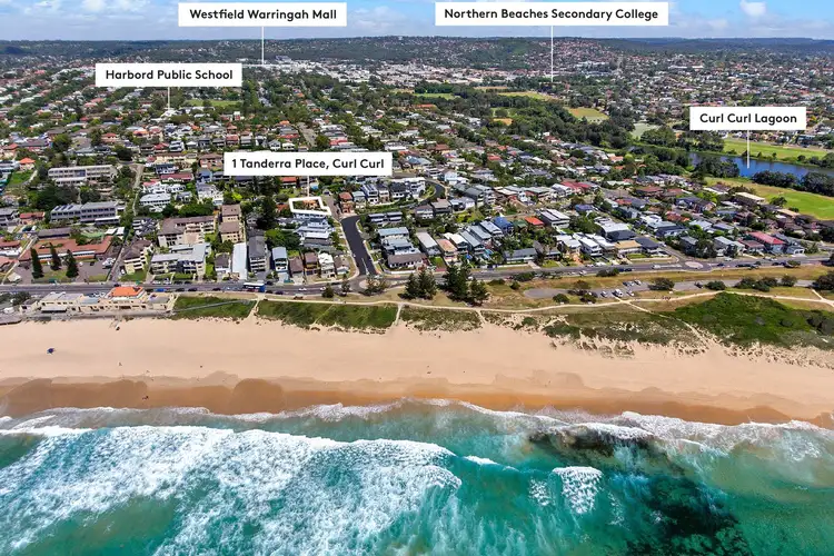 Second view of Homely house listing, 1 Tanderra Place, Curl Curl NSW 2096
