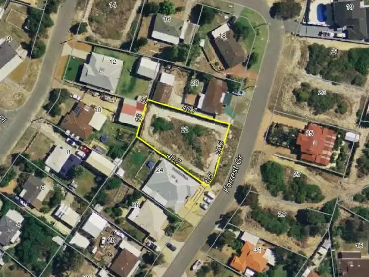 Main view of Homely land listing, 22 Forrest Grove, Two Rocks WA 6037