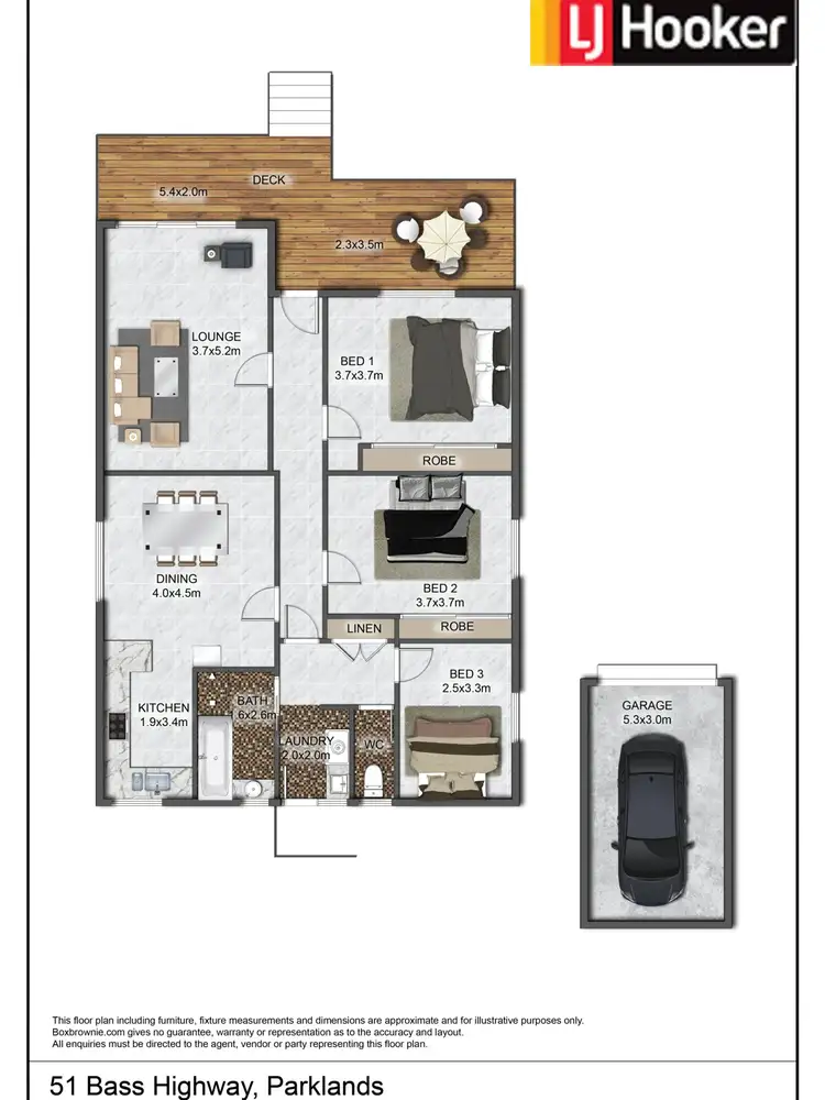 Third view of Homely house listing, 51 Bass Highway, Parklands TAS 7320