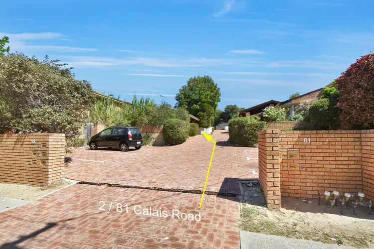 Second view of Homely villa listing, 2/81 Calais Road, Scarborough WA 6019