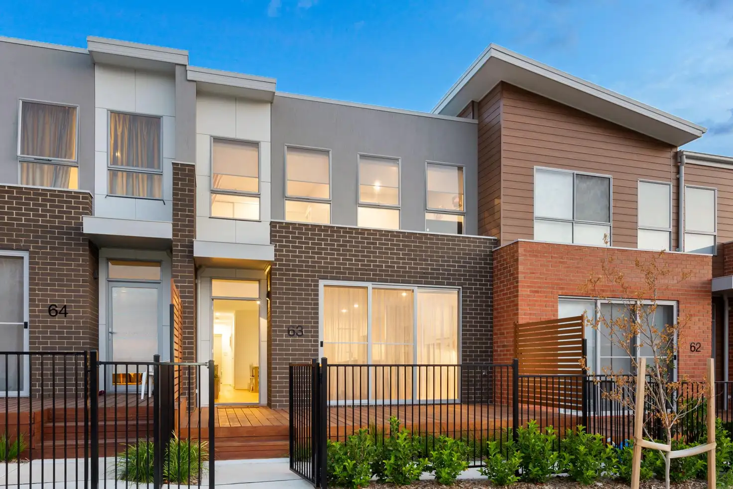 Main view of Homely townhouse listing, 63/128 John Gorton Drive, Coombs ACT 2611