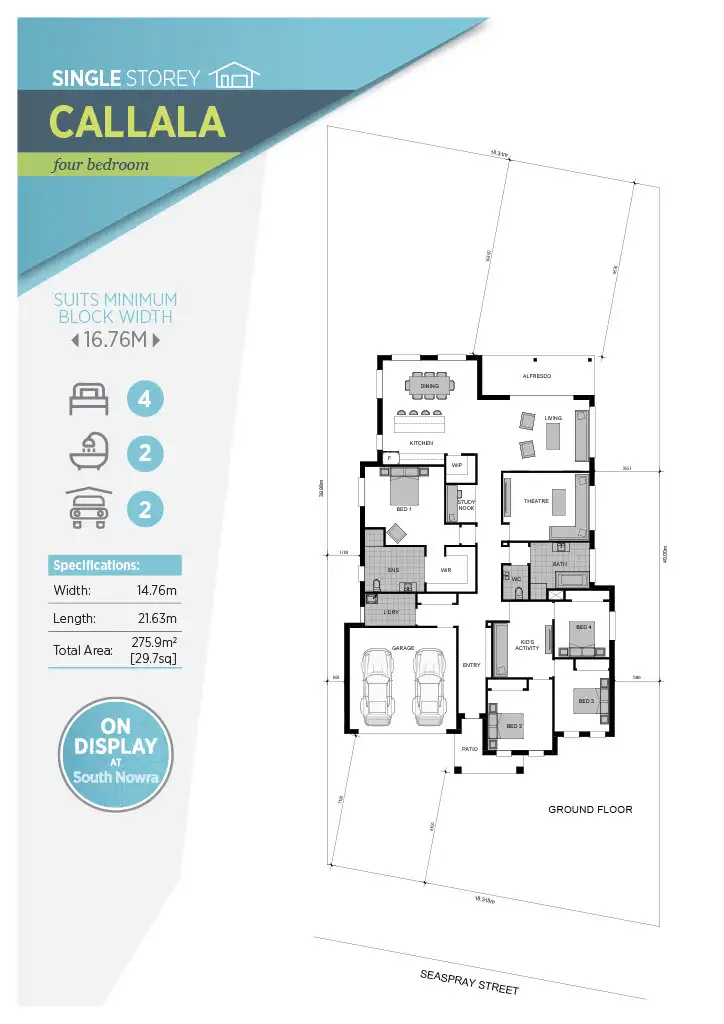 Third view of Homely land listing, Lot 516 Seaspray Street, Narrawallee NSW 2539