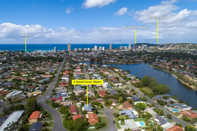 Second view of Homely house listing, 4 David Court, Miami QLD 4220