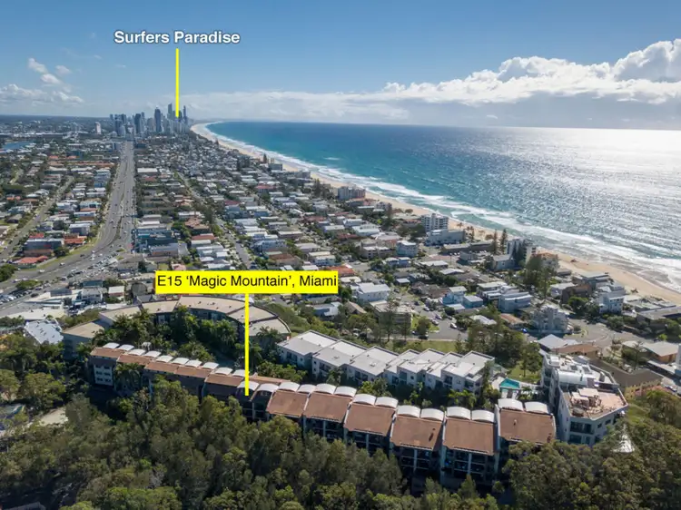 Second view of Homely apartment listing, E15/1 Great Hall Drive, Miami QLD 4220