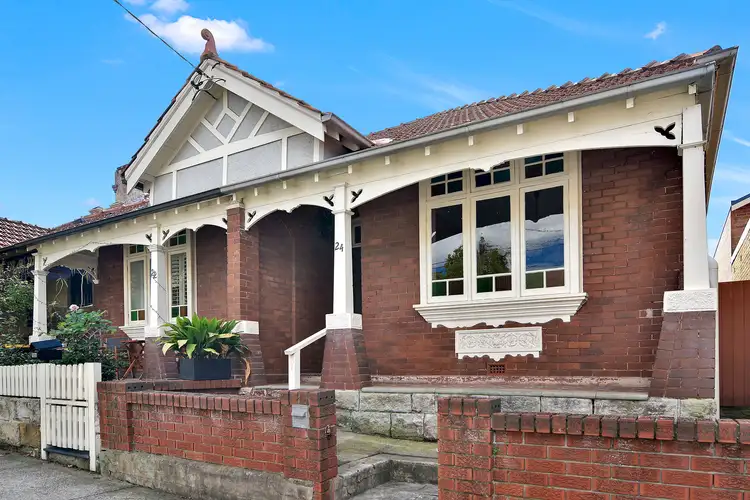 Main view of Homely semi-detached listing, 24 Carlow Street, North Sydney NSW 2060