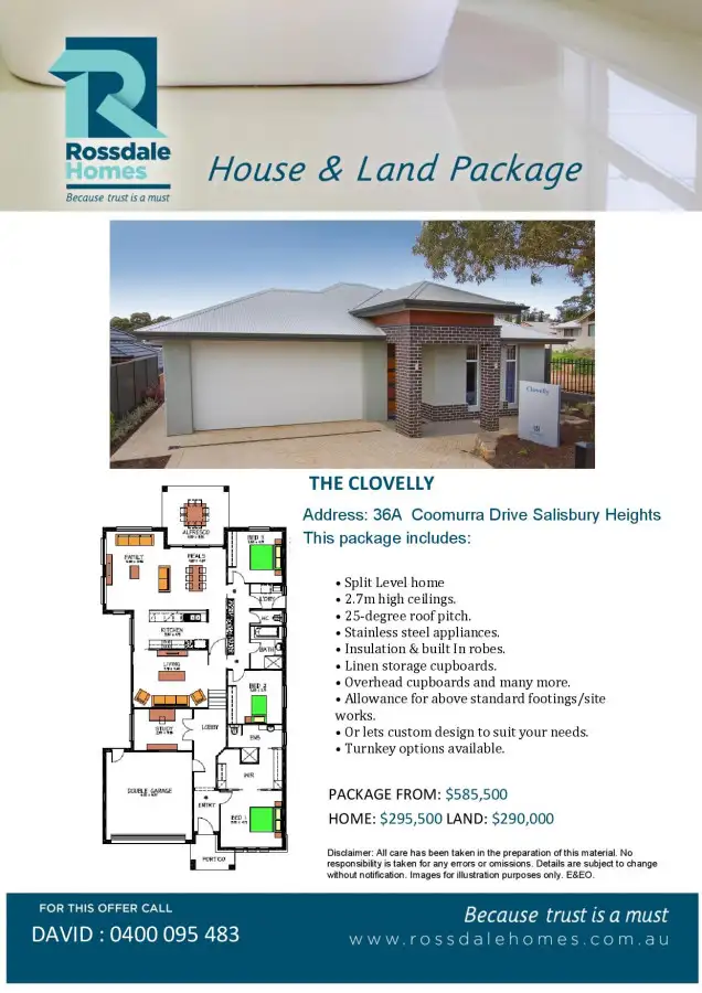 Second view of Homely land listing, 36A Coomurra Drive, Salisbury Heights SA 5109