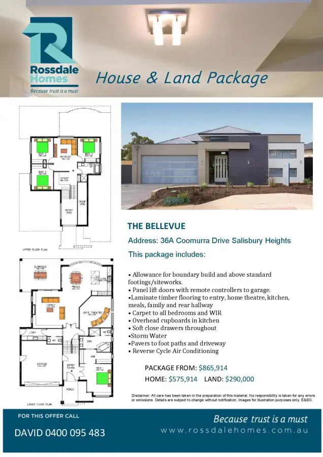 Third view of Homely land listing, 36A Coomurra Drive, Salisbury Heights SA 5109