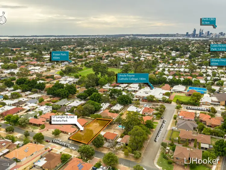 Third view of Homely land listing, 57B Langler Street, East Victoria Park WA 6101