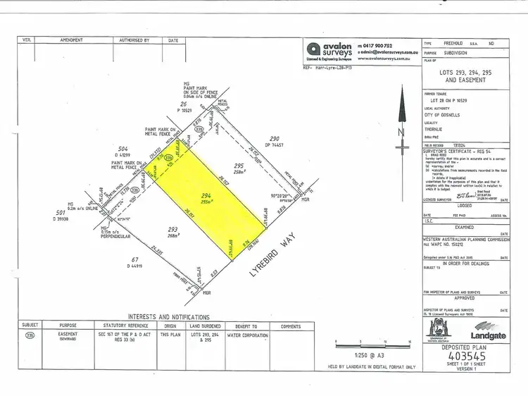 Main view of Homely land listing, 13B Lyrebird Way, Thornlie WA 6108