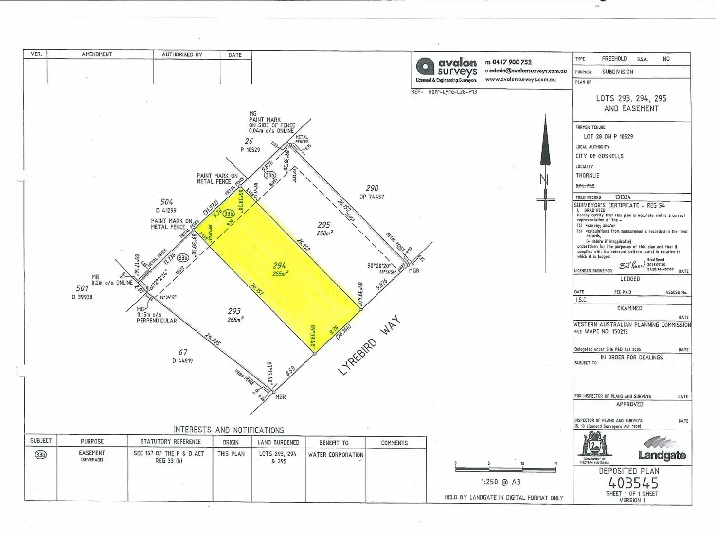 Main view of Homely land listing, 13B Lyrebird Way, Thornlie WA 6108