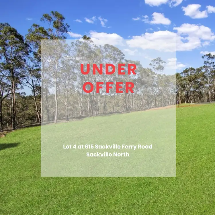 Lot 4 at 6 Sackville Ferry Road, Sackville North NSW 2756