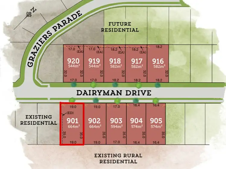 Main view of Homely land listing, 901 Dairyman Drive, Raymond Terrace NSW 2324