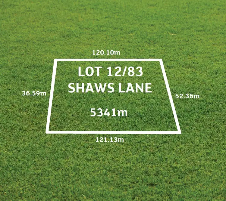 Main view of Homely land listing, Lot 12/83 Shaws Lane, Rosedale VIC 3847