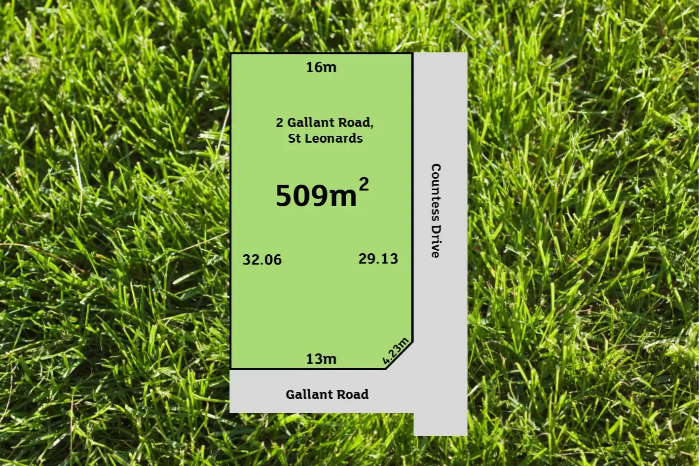 Main view of Homely land listing, 2 Gallant Road, St Leonards VIC 3223