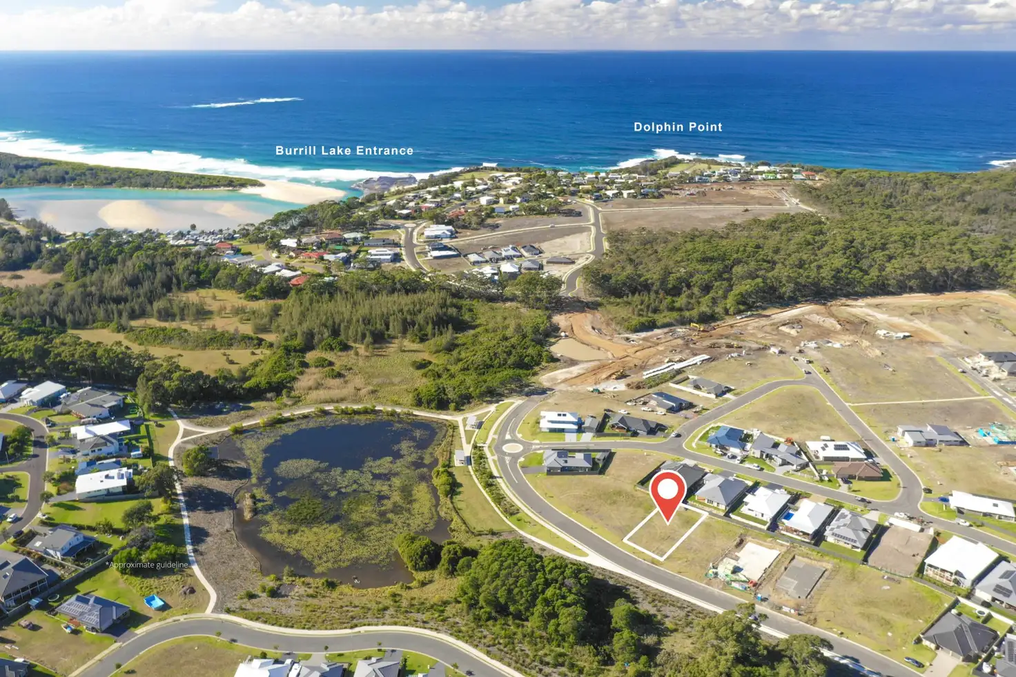 Main view of Homely land listing, 32 Macquarie Drive, Burrill Lake NSW 2539