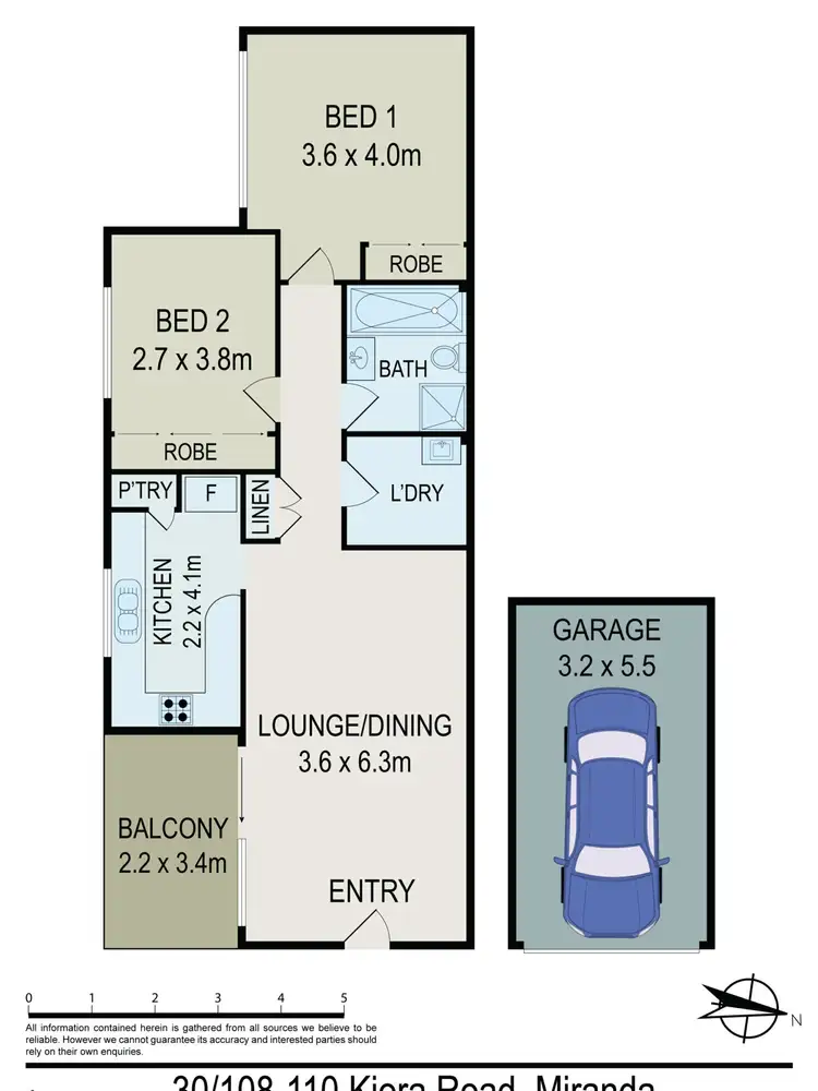 Seventh view of Homely apartment listing, 30/108-110 Kiora Road, Miranda NSW 2228