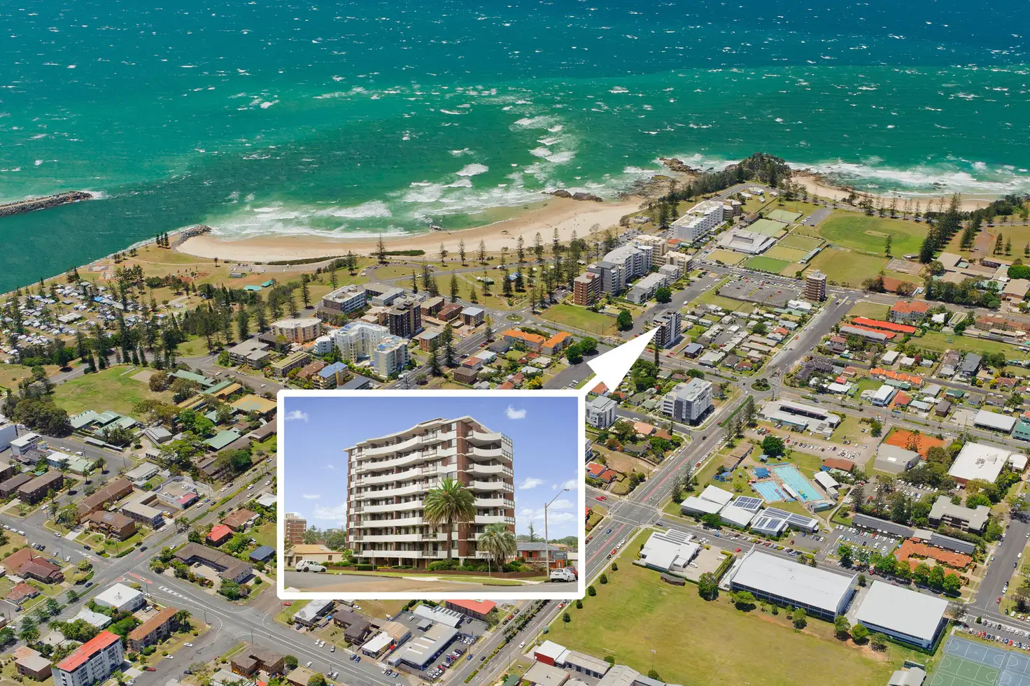 Main view of Homely unit listing, 2/18 Lord Street, Port Macquarie NSW 2444