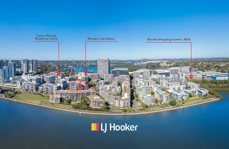 Main view of Homely unit listing, 206/13 Mary Street, Rhodes NSW 2138