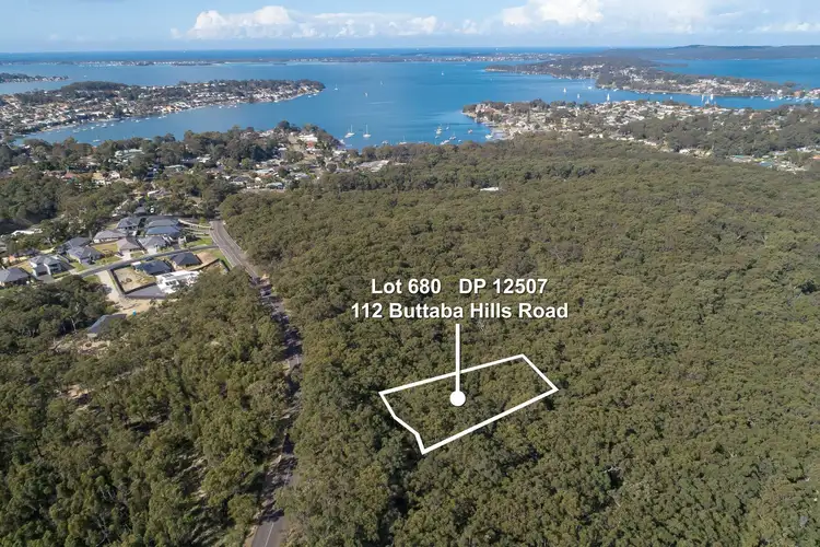 Main view of Homely land listing, 112 Buttaba Hills Road, Buttaba NSW 2283