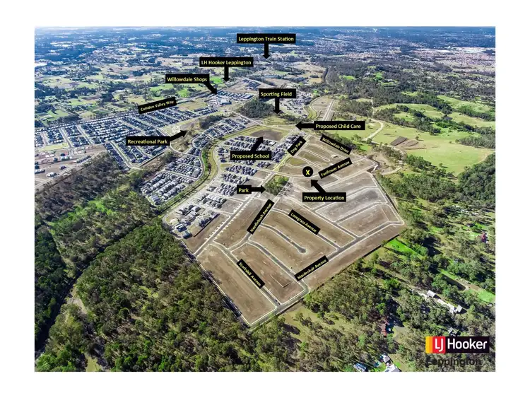 Second view of Homely land listing, 43 Fanflower Avenue, Denham Court NSW 2565