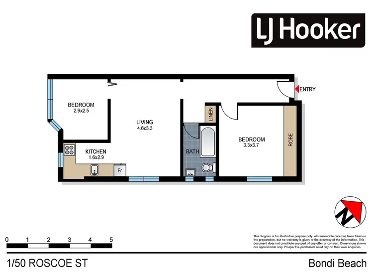 Seventh view of Homely unit listing, 1/50 Roscoe Street, Bondi Beach NSW 2026