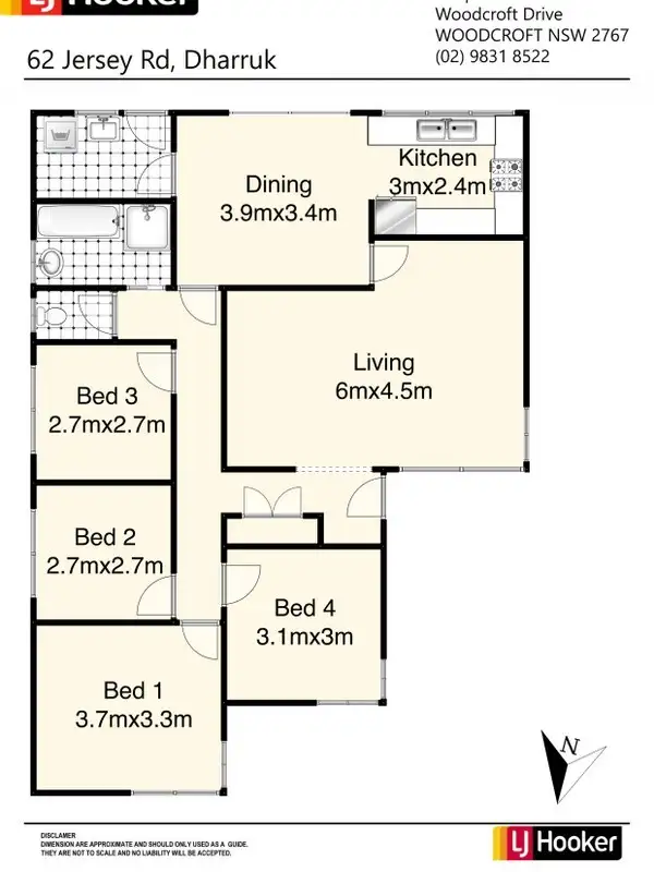 Seventh view of Homely house listing, 62 Jersey Road, Dharruk NSW 2770