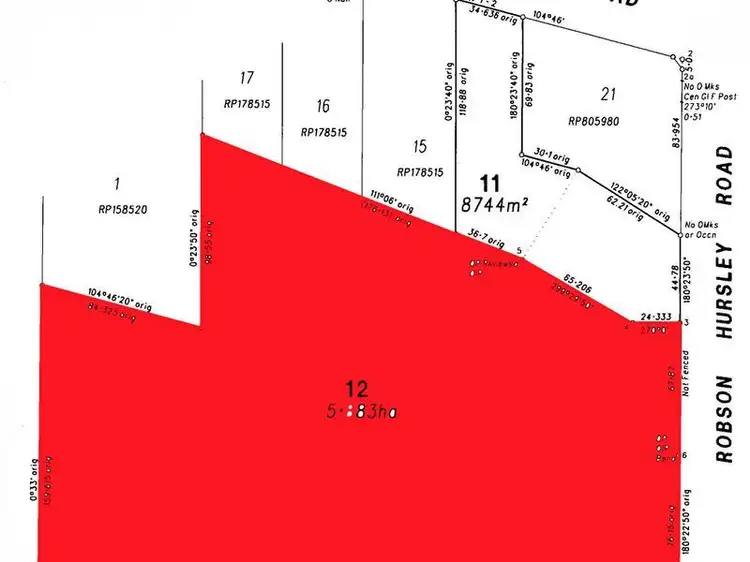 Main view of Homely land listing, Lot 12 Robson-Hursley Road, Torrington QLD 4350