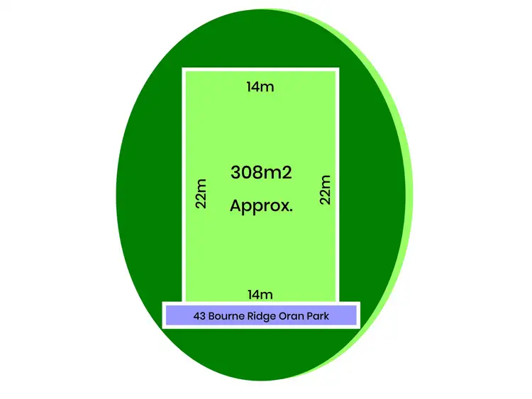 Main view of Homely land listing, Lot 923/43 Bourne Ridge, Oran Park NSW 2570