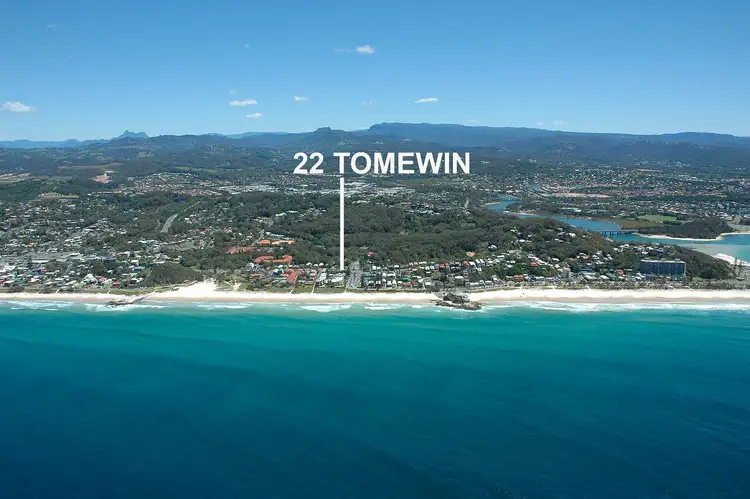 Main view of Homely house listing, 22 Tomewin Street, Currumbin QLD 4223