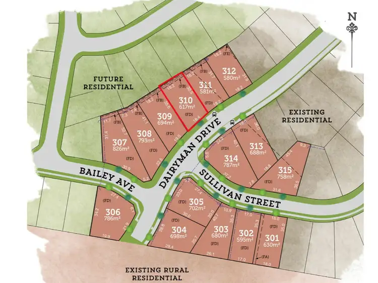 Second view of Homely land listing, Lot 310 Dairyman Drive, Raymond Terrace NSW 2324