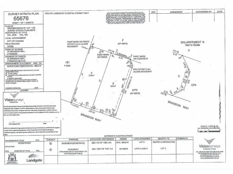 Fourth view of Homely land listing, Lot 4/22 Brandon Way, Lynwood WA 6147
