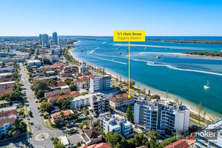 Second view of Homely apartment listing, 7/442 Marine Parade (7/1 Clark Street), Biggera Waters QLD 4216