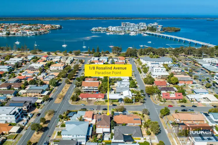 Second view of Homely townhouse listing, 1/8 Rosalind Avenue, Paradise Point QLD 4216