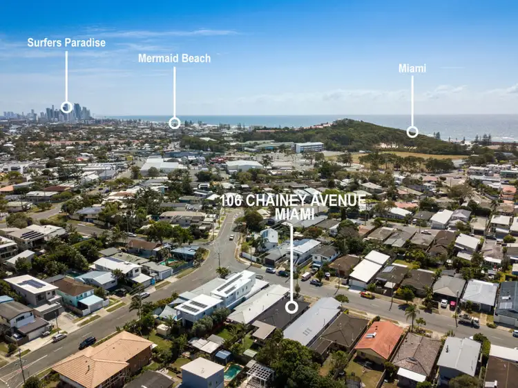 Second view of Homely house listing, 106 Chainey Avenue, Miami QLD 4220