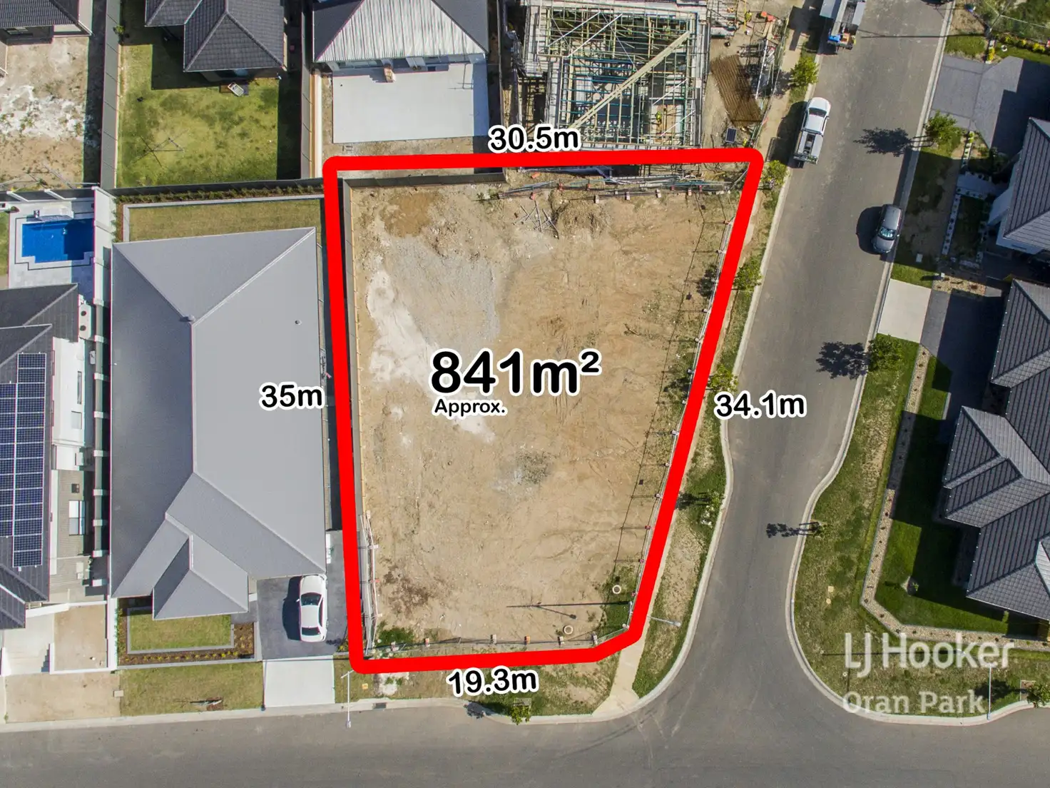 Main view of Homely land listing, 8 Ewing Loop, Oran Park NSW 2570