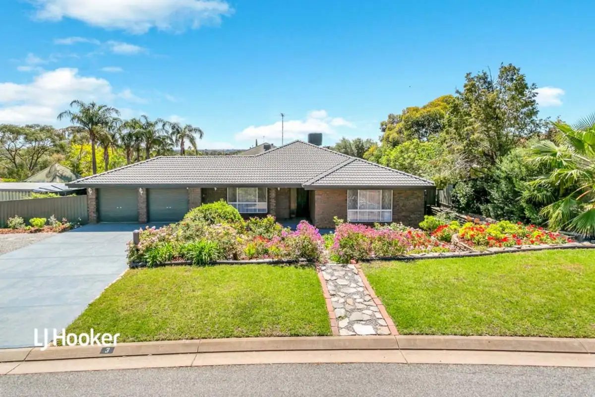 Main view of Homely house listing, 3 Crest Court, Gulfview Heights SA 5096