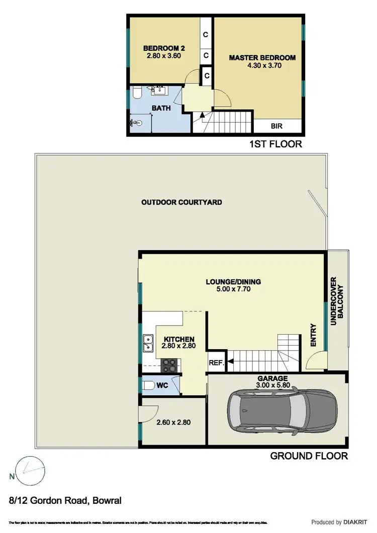 Seventh view of Homely townhouse listing, Apartment 8/12 Gordon Road, Bowral NSW 2576