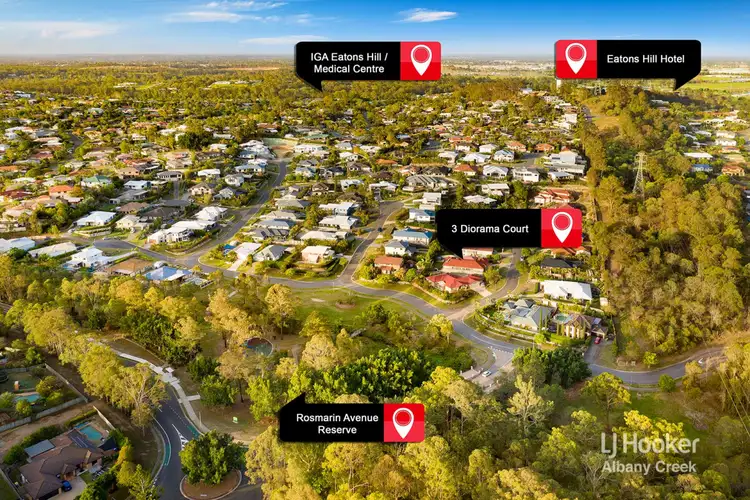 Second view of Homely house listing, 3 Diorama Court, Eatons Hill QLD 4037
