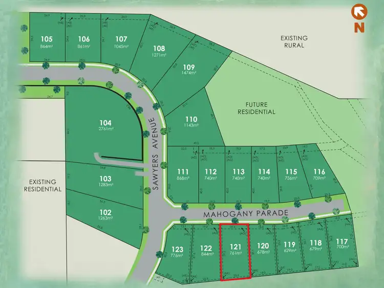 Third view of Homely land listing, Lot 121 Eastwood Living Estate, Goonellabah NSW 2480