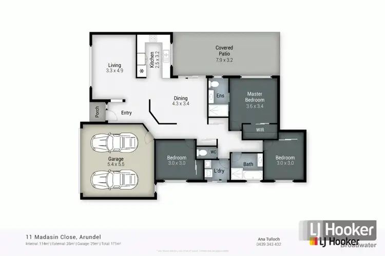 Third view of Homely house listing, 11 Madasin Close, Arundel QLD 4214