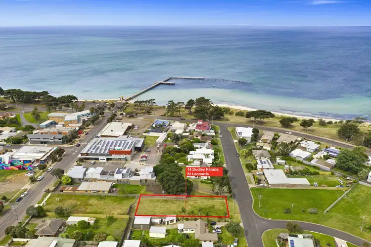 Main view of Homely land listing, 14 Dudley Parade, St Leonards VIC 3223