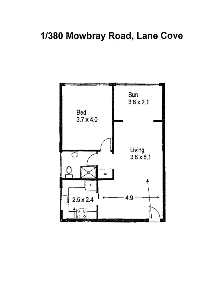 Fifth view of Homely unit listing, 1/380 Mowbray Road, Lane Cove NSW 2066