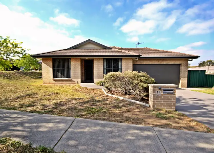 Main view of Homely semi-detached listing, 11 Henry Dangar Drive, Muswellbrook NSW 2333