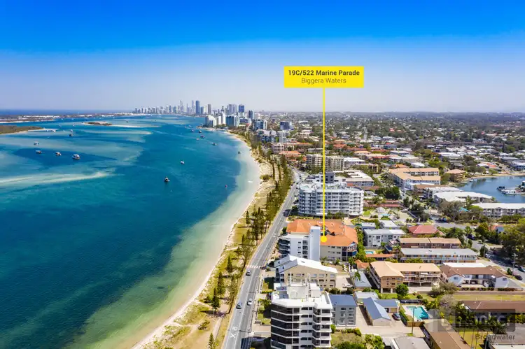 Main view of Homely unit listing, 19C/522 Marine Parade, Biggera Waters QLD 4216