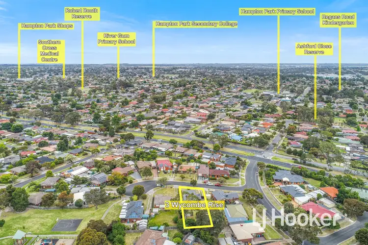 Second view of Homely house listing, 3 Wycombe Rise, Hampton Park VIC 3976
