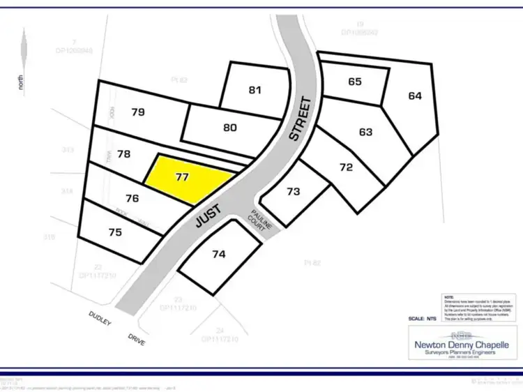 Main view of Homely land listing, Lot 77 Just Street, Goonellabah NSW 2480