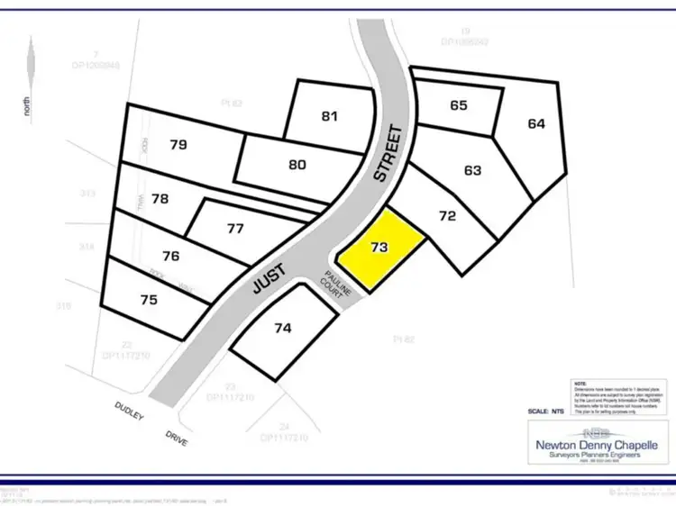 Main view of Homely land listing, 64 Just Street (Lot 73), Goonellabah NSW 2480